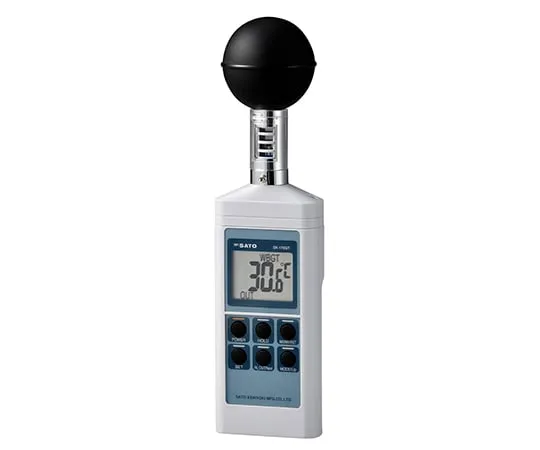 64-4058-36 Heat Stroke Heat Index Meter (JIS Compliant) w/Document Set for Tolerance (4-Piece Set) SK-170GT