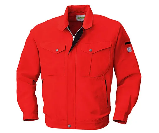 63-1795-05 Long Sleeve Jacket Red x Black 5617-47-S