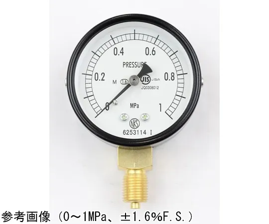 65-4268-73-20 Normal Pressure Gauge (Φ60) Vertical A Frame for Steam with 0.1 MPa Inspection Certificate AA10-121