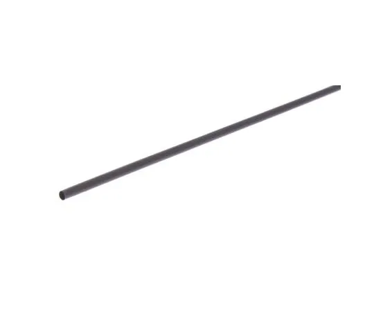 63-4712-44 TE Connectivity Black No Heat Shrink Tubing 1.6mm Sleeve Dia. x 1.2m Length, CGPT Series 2:1 Ratio CGPT-1.6/0.8-0-STK