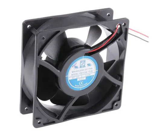 63-4867-50 RS PRO Axial Fan, 120 x 120 x 38.5mm, 73cfm, 3W, 12 V dc 541-5126