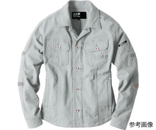 65-8429-03 Long Sleeve Blouson Gray 3L 2254-20-3L