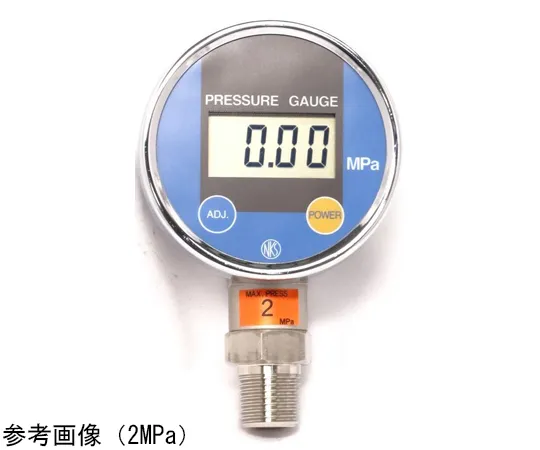 65-4316-41-20 Battery Type Digital Pressure Gauge with 0.5 MPa Inspection Certificate GC64-173