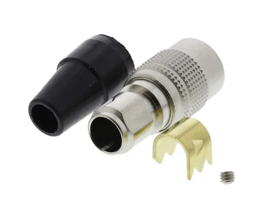 63-4861-44 Hirose HR10 Series, 6 Pole Cable Mount, with Male Contacts HR10A-7P-6P(73)