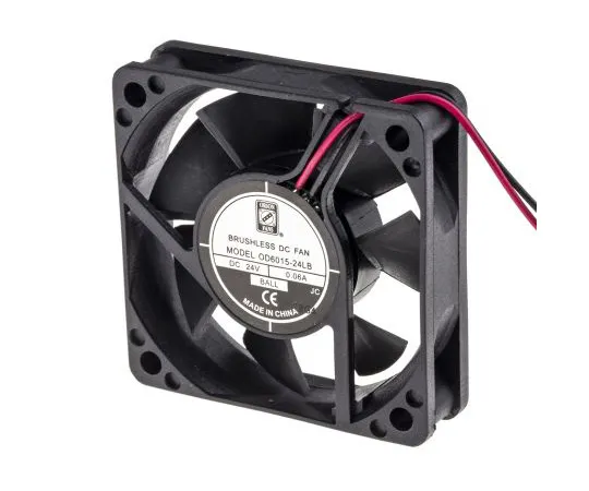 63-4867-54 RS PRO Axial Fan, 60 x 60 x 15mm, 12cfm, 1.2W, 24 V dc 541-5182