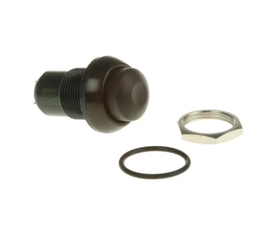 63-4834-60 APEM Latching Push Button Switch, IP67, 12.9 (Dia.)mm, Panel Mount, 24V dc IPR1SAD2104