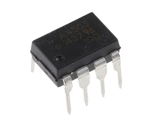 63-4876-17 Broadcom, HCPL-4503-000E DC Input Transistor Output Optocoupler, Through Hole, 8-Pin PDIP HCPL-4503-000E