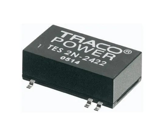 63-4841-05 TRACOPOWER TES 2N 2W Isolated DC-DC Converter Surface Mount, Voltage in 18 → 36 V dc, Voltage out 5V dc TES 2N-2411