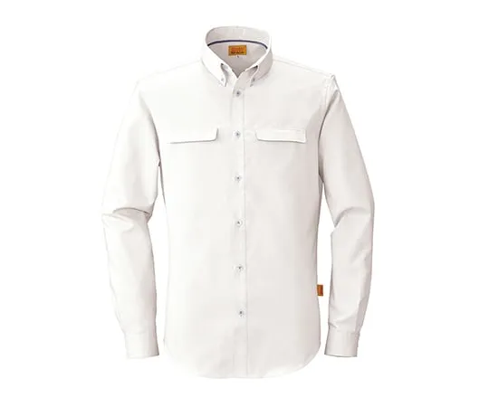 63-1823-58 Unisex Long Sleeve Shirt White SW555-10-SS