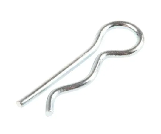63-4656-09 Bright Zinc Plated Steel Retaining Clip, 1/4in Diameter 839-274