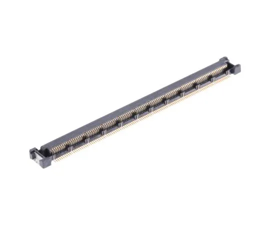 63-4890-96 TE Connectivity Free Height Series 0.5mm Pitch 220 Way 2 Row Straight PCB Socket, Surface Mount, Solder Termination 3-6318490-6