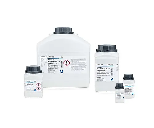 61-0304-65 Titriplex(TM) III (Ethylenedinitrilotetraacetic Acid Disodium Salt Dihydrate) For Analysis GR ACS, ISO, Reag. Ph Eur 108418 1KG 1.08418.1000