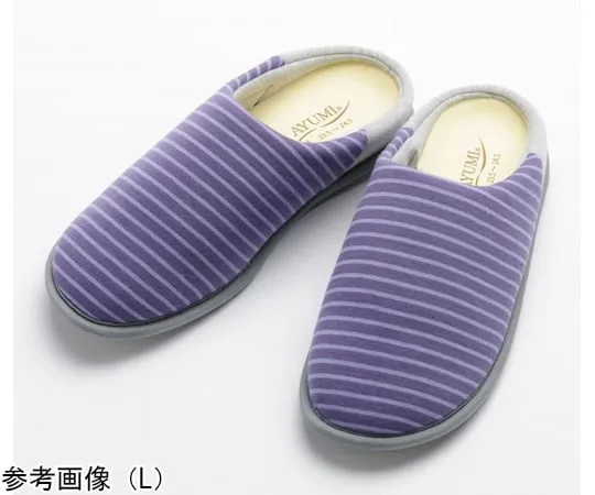 68-9381-81 Nursing Care Shoes Purple M Both Feet 2236