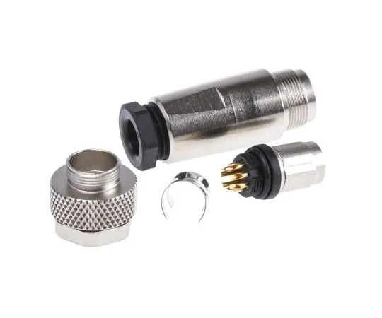 63-4683-56 Binder 712 Series Cable Mount Connector, 7 contacts Plug 99.0421.10.07