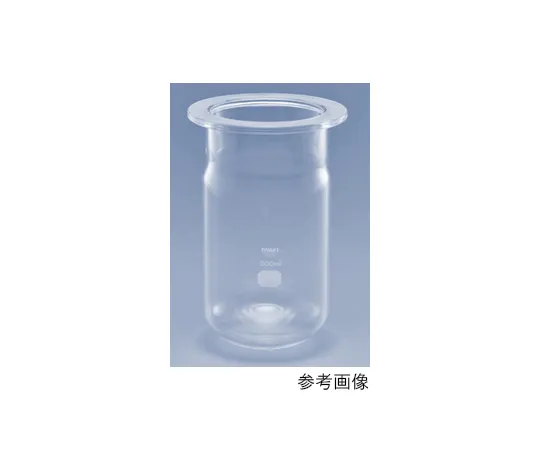 61-9729-07　［Discontinued］Common Sliding Separable Flask (75mm Cylindrical) 300mL　CYSP1FK300