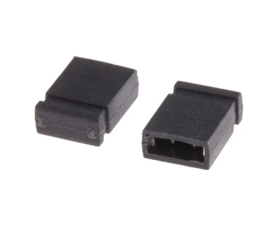 63-4746-09 RS Pro Shorting Link Female Straight Black Closed Top 2 Way 1 Row 2.54mm Pitch 251-8503