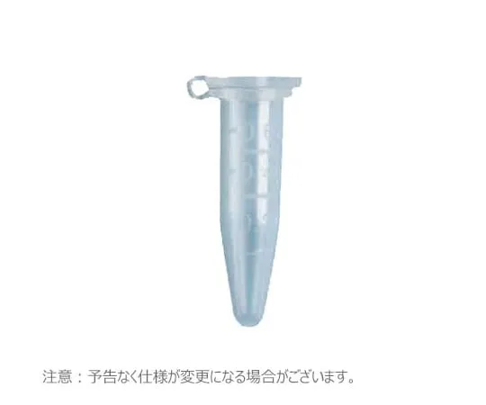 65-3776-96 Micro Tube Snap Cap 0.6 ml with Scale Sterilized 1 Set (1000 Pieces x 10 Pieces) 3449