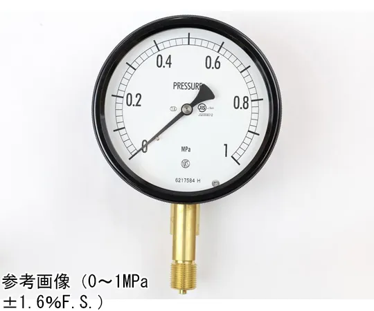 65-4302-35 Sealed Pressure Gauge (100Φ) Vertical A Frame 0.05 MPa BE12-131