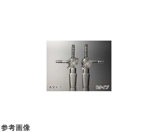 65-6825-04 Three-Way Cock with Sliding (Transparent Sliding) B Type 15/25 1722-01