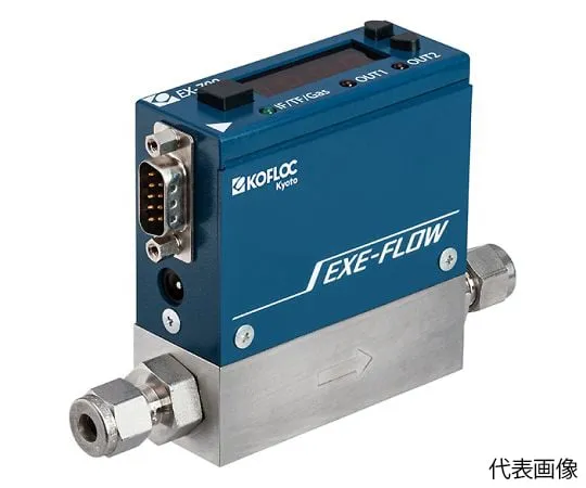 64-4272-86　［Discontinued］Digital mass Flow Meter with Indicator MODEL EX-700 SERIES　EX700-V-RC14-N2-F1-20-I-0.1MPA-0MPA