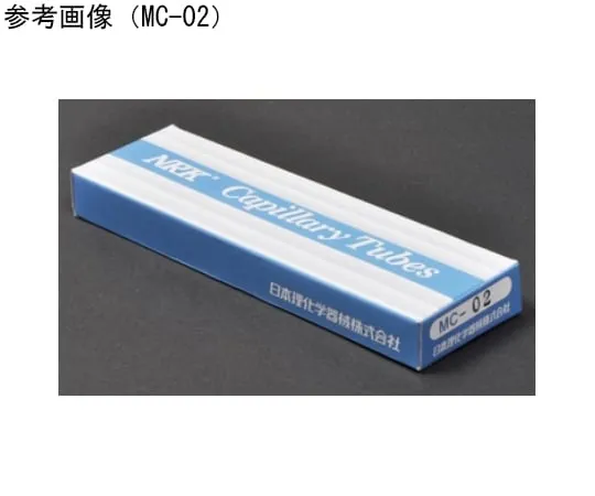 65-8687-11 Capillary Tube (Glass Capillary Tube) for Culture Length 210 Inner Diameter 0.13 x Outer Diameter 0.5 mm 1 Box (100 Pieces) MC-201