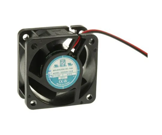 63-4867-34 RS PRO Axial Fan, 40 x 40 x 20mm, 7cfm, 800mW, 12 V dc 541-4892