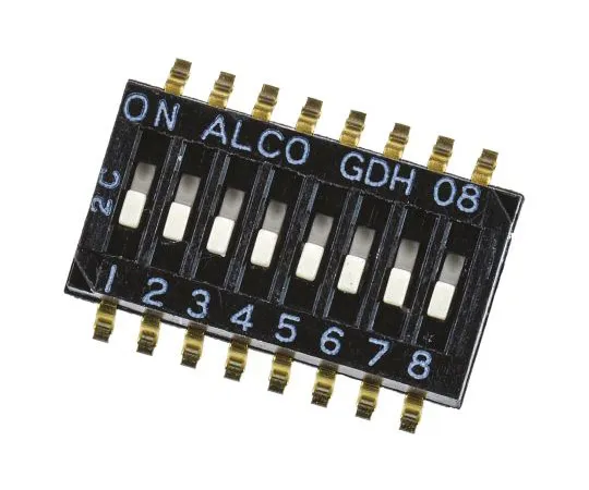 63-4909-62 8 Way Surface Mount DIP Switch 8P GDH08S04
