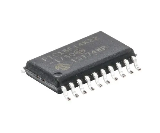 63-4931-08 Microchip, 8bit PIC Microcontroller, 64MHz, 16 kB, 256 B Flash, 20-Pin SOIC PIC18F14K22-I/SO