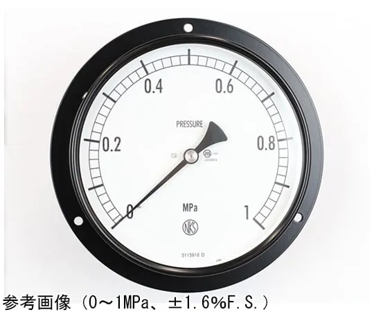 65-4291-65-20 Normal Pressure Gauge (Φ150) Embedded D Frame (Mounting Hole) with 0.05 MPa Inspection Certificate AG15-233