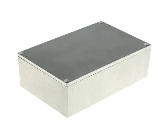63-4768-40 Hammond Shallow Lid - Thin Wall, Die Cast Aluminium Enclosure, IP54, 145 x 95 x 49mm 10758PSLA