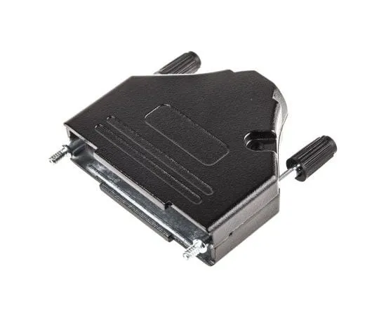 63-4716-99 MH Connectors MHDTZK-BK Series Zinc D-sub Connector Backshell, 25 Way, Strain Relief MHDTZK-25-BK-K
