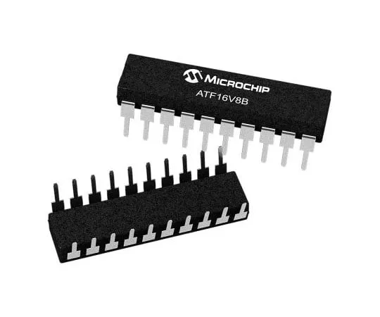 63-4682-92 Microchip Technology ATF16V8B-15PU, SPLD Simple Programmable Logic Device ATF16V8B 150 Gates, 8 Macro Cells, 8 I/O, ATF16V8B-15PU