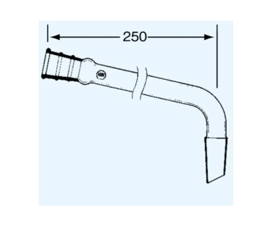 65-8673-98 Curved Tube for Fractionation TS Top 15 TS Bottom 15 064-1515