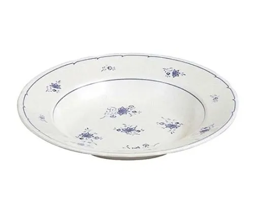 61-6835-88 Melamine Beauty Flower Soup Plate BF-8 2449000