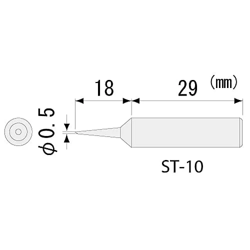 61-0413-36 Soldering Iron Tip (for Soldering Iron SK-30 Series) ST-10