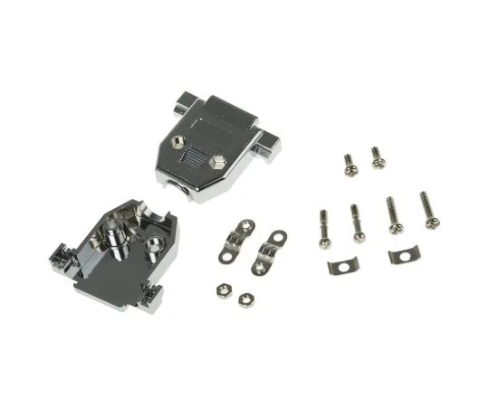 63-4791-01 MH Connectors MHCCOV-MP Series ABS D-sub Connector Backshell, 15 Way, Strain Relief MHCCOV-15SC-MP