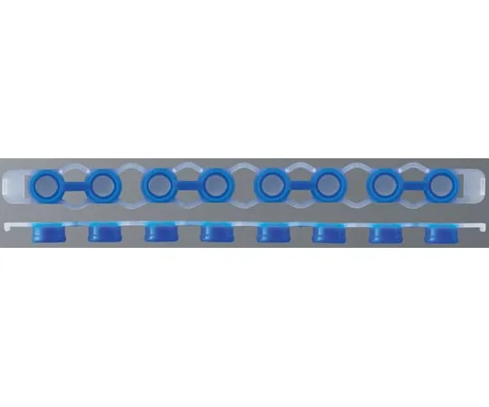 65-6911-19 8-Strip ergonomics Caps for PCR x 60 x 2 Bags PCR-8SCP-RT-B