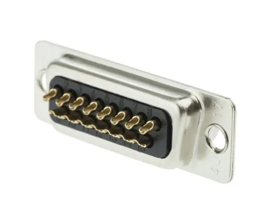63-4887-82 Hirose HD Series Panel Mount, 15 Pin D-sub Connector Socket, Shell Size A HDAB-15S(05)