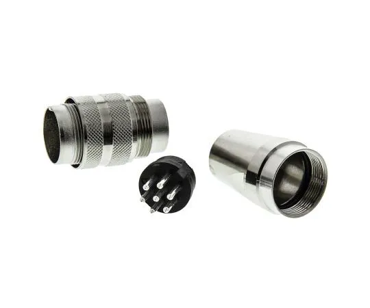 63-4698-57 Amphenol C 091 D Series, 7 Pole Din Plug Plug, 5A, 300 V ac/dc IP67, Screw On C09131H0071002