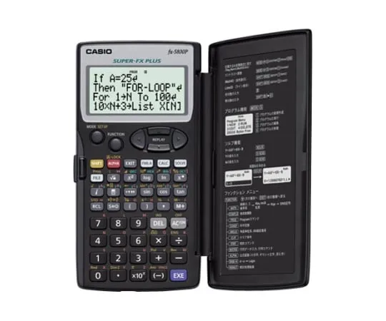 62-1062-09 Casio Program Function Calculator Including 128 Formulas fx-5800P-N
