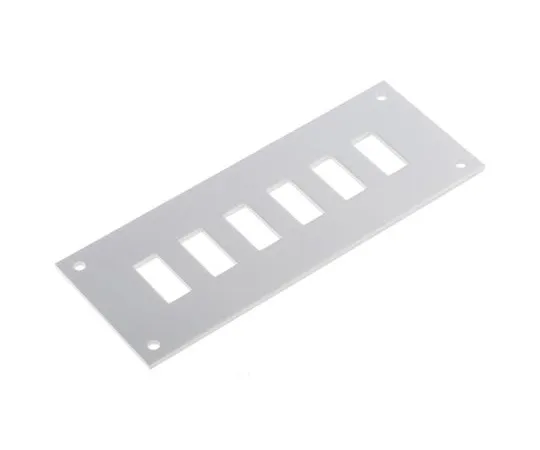 63-4740-80 RS PRO 6 Way Thermocouple Faceplate for *** with Miniature Socket, Miniature 236-4132