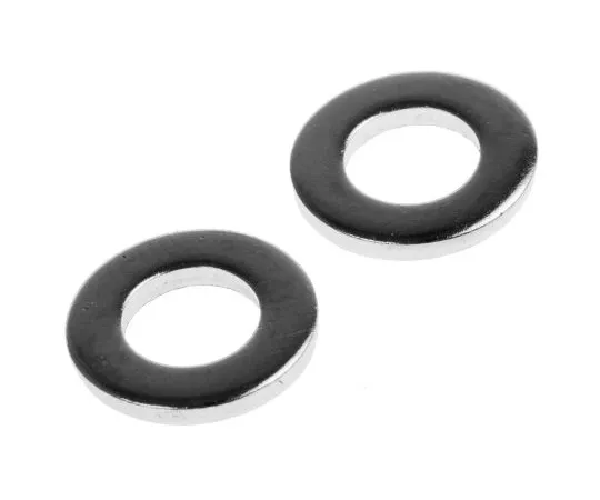 63-4816-75 Nickel Plated Brass Plain Washer, 1.6mm Thickness, M6 483-0669