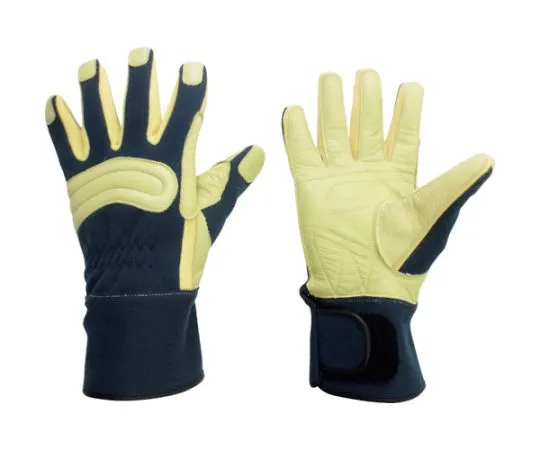 67-3141-92 Kevlar ® Cut Resistant Gloves (Ceramic Leather Reinforced Type) MK-FM-2 Navy M CD4043018420