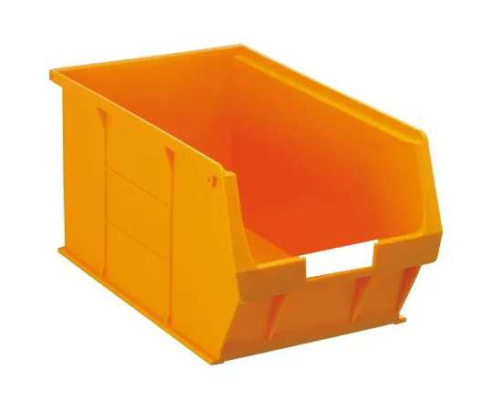 63-4806-60 RS Orange Plastic Stackable Storage Bin, 181mm x 205mm x 350mm 469-6756