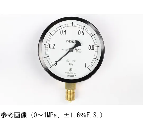 65-4283-72-20 Normal Pressure Gauge (Φ100) Vertical A-Frame for Steam and Vibration Resistance with 0.16 MPa Inspection Certificate AE20-131