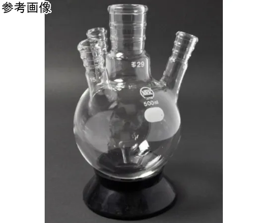 65-8669-76 Four-head Flask Side Tube Angle 15° White 100 mL Medium Tube/Side Tube 29/42/15/25 x 3 042-29100