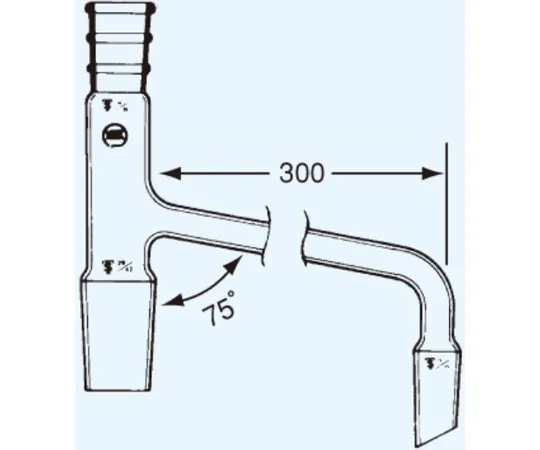 65-8674-51 Fractionation Tube TS Top 15 TS Bottom 15 TS Branch Tube 15 075-1515