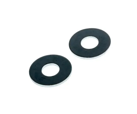 63-4666-85 Bright Zinc Plated Steel Plain Washer, 1.6mm Thickness, M8 (Form C) 122-4380