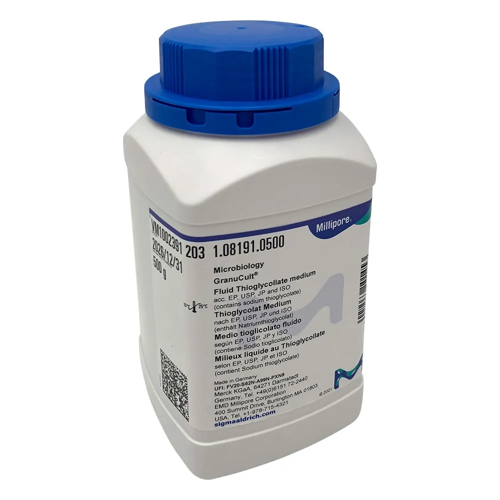 6-8814-08 Powder Medium (Liquid Thioglycollate Broth) 1.08191.0500