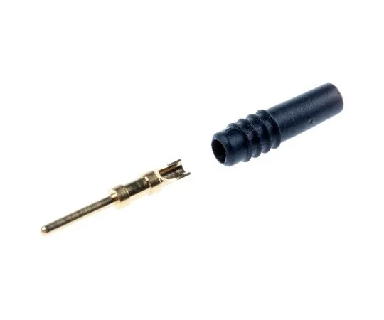 63-4759-07 Black Male Banana Plug Solder 30 V ac, 60 V dc 22.2070-21 22.1007